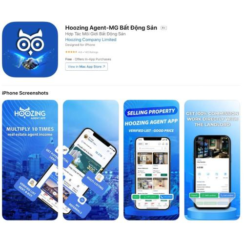 3. Hoozing Agent – Cộng đồng môi giới hiện đại